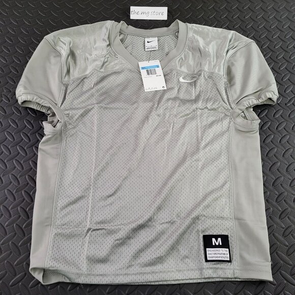 Nike Vapor Varsity Football Practice Gray Jersey Shirt Men's Sz M 908729-057 - Picture 1 of 4